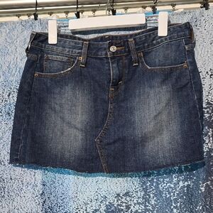 Levi's Blue Mini Skirt for Casual Nights